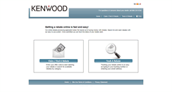 Desktop Screenshot of kenwood.4myrebate.com
