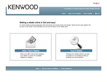 Tablet Screenshot of kenwood.4myrebate.com